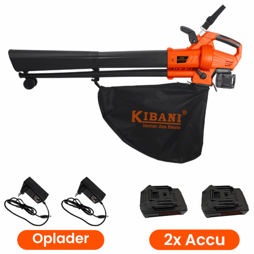 Accu bladblazer en zuiger in één