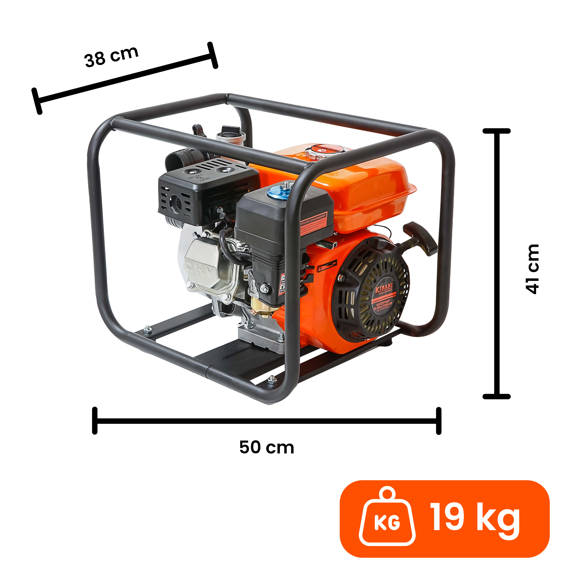 Kibani Waterpomp 30.000 ltr/u - Afbeelding 12