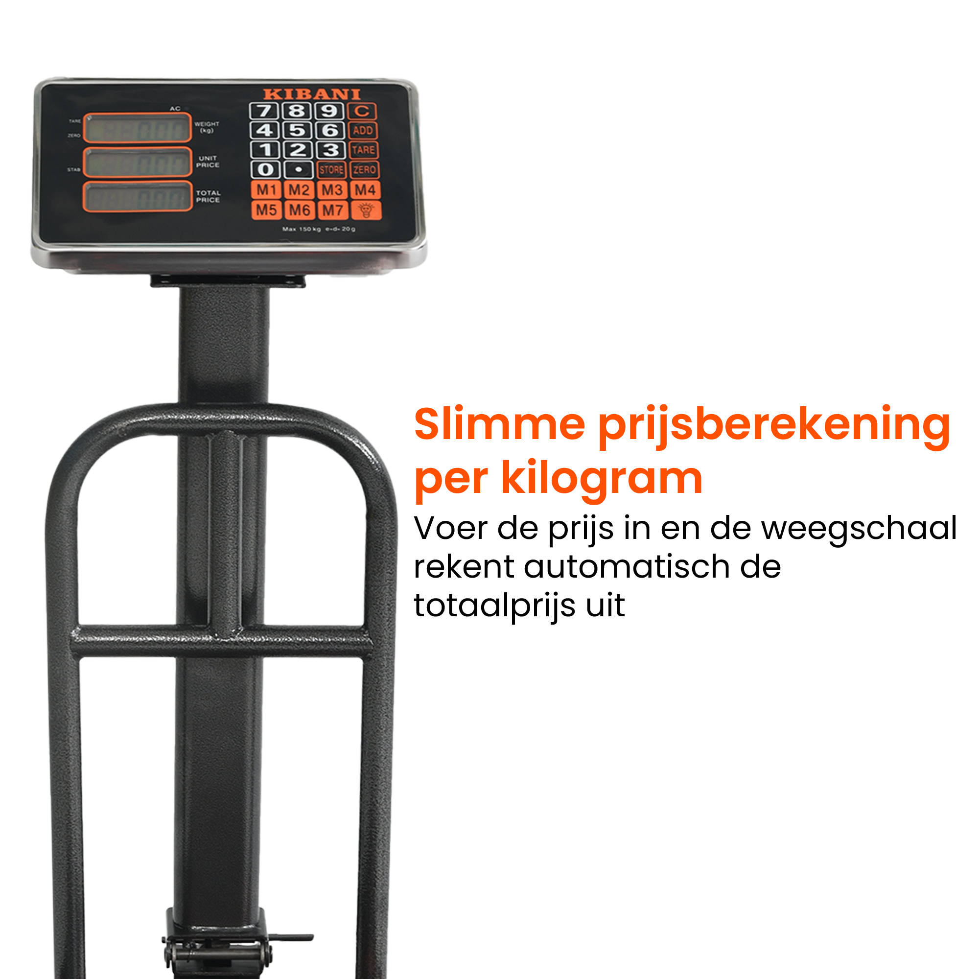 Kibani Platformweegschaal 300 kg - Afbeelding 4